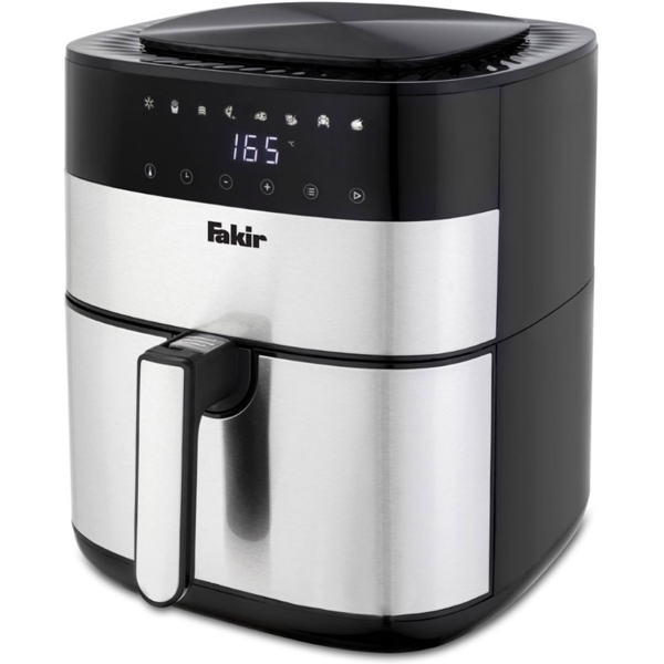 აეროგრილი Fakir 8682511903241, 1750W, 5L, Air Fryer, Silver/Black