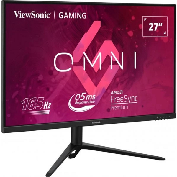 მონიტორი ViewSonic VX2728J Omni, 27", Monitor, FHD, IPS, HDMI, DP, Black