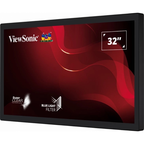 ViewSonic TD3207, 32", Monitor, FHD, VA, HDMI, USB, DP, Black