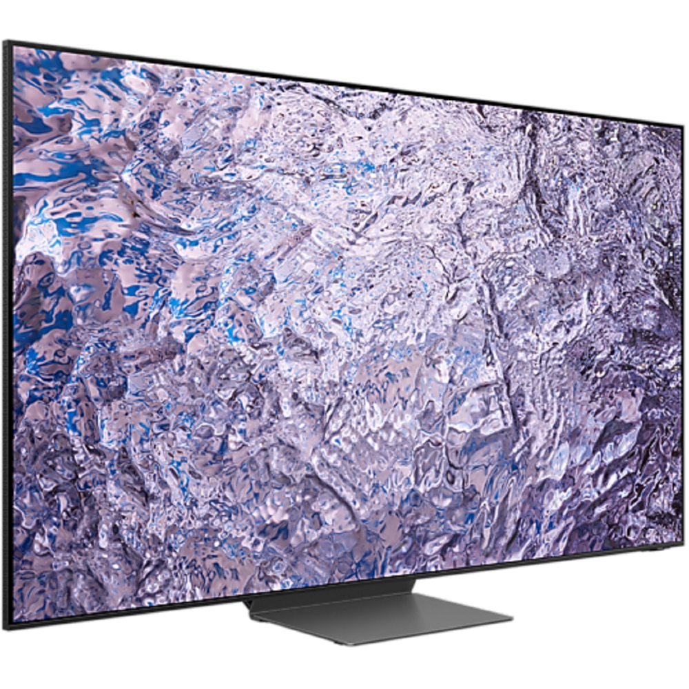 ტელევიზორი Samsung QE75QN800CUXRU, 75", 8K UHD, Smart TV, USB, HDMI, LAN, BT, WIFI, Black