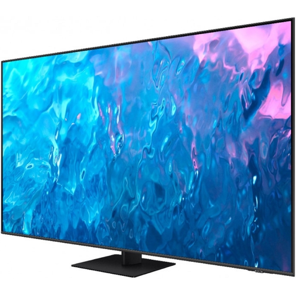 ტელევიზორი Samsung QE75Q70CAUXRU, 75", 4K UHD, Smart TV, USB, HDMI, LAN, BT, WIFI, Black