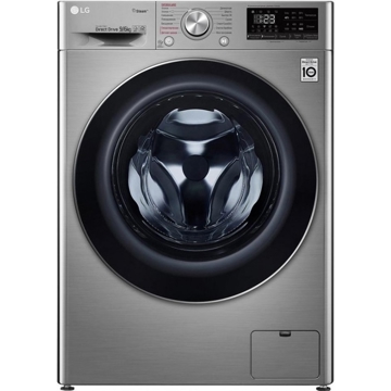 LG F4V5VG2S.ASSPCOM, 9,6Kg, A, 1400Rpm, Washing Machine, Silver