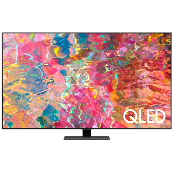 ტელევიზორი Samsung QE65Q80BATXXH, 65", 4K UHD, Smart TV, USB, HDMI, LAN, BT, WIFI, Black