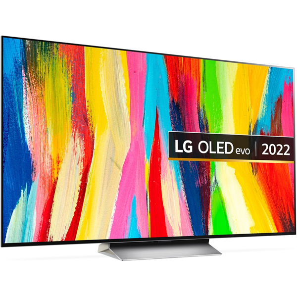 ტელევიზორი LG OLED65C26LD, 65", 4K UHD, Smart TV, USB, HDMI, LAN, BT, WIFI, Black/Silver