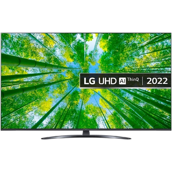 LG 50UQ81006LB, 50", 4K UHD, Smart TV, USB, HDMI, LAN, BT, WIFI, Black