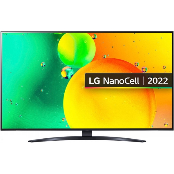 ტელევიზორი LG 50NANO766QA, 50", 4K UHD, Smart TV, USB, HDMI, LAN, BT, WIFI, Black