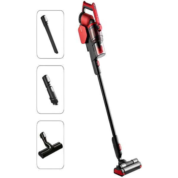 Toshiba VC-CL3000XC, 100W, 0.2L, Vacuum Cleaner, Black/Red