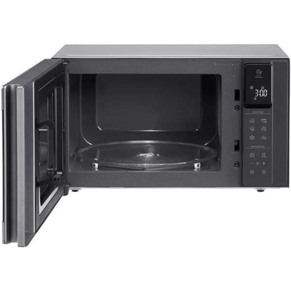 მიკროტალღური ღუმელი LG MS2595CIS.BSSQCIS, 1150W, 25L, Microwave Oven, Black/Silver