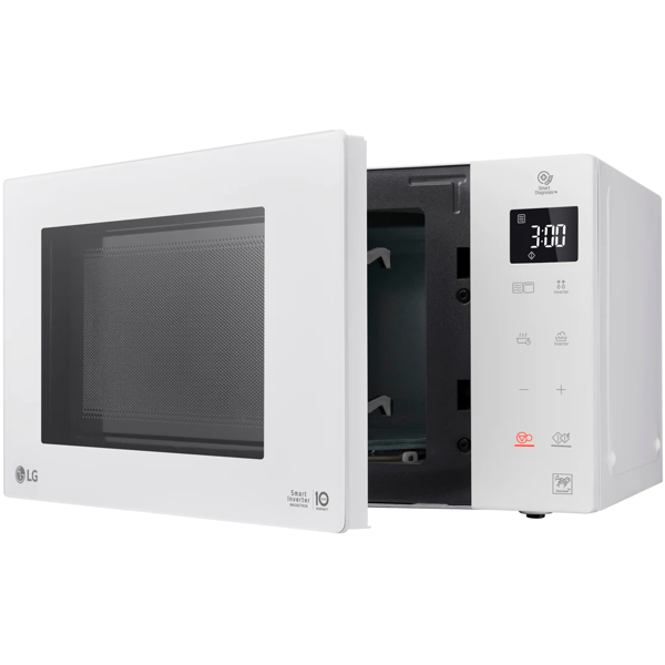 მიკროტალღური ღუმელი LG MS2336GIH.BWHQCIS, 1000W, 23L, Microwave Oven, Black/White