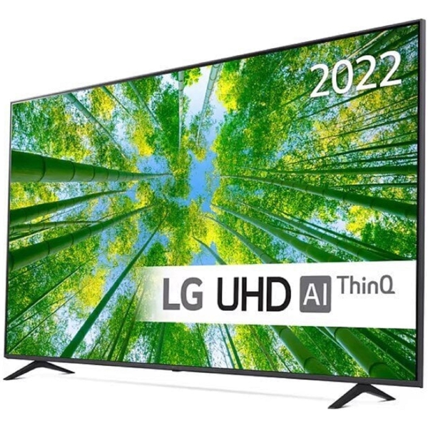 LG 86UQ80003LB, 86", 4K UHD, Smart TV, USB, HDMI, LAN, BT, WIFI, Black