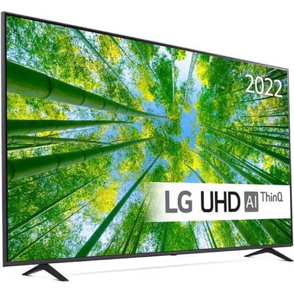 LG 86UQ80003LB, 86", 4K UHD, Smart TV, USB, HDMI, LAN, BT, WIFI, Black