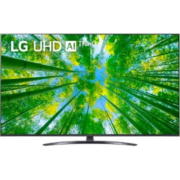 LG 50UQ81003LB, 50", 4K UHD, Smart TV, USB, HDMI, LAN, BT, WIFI, Black