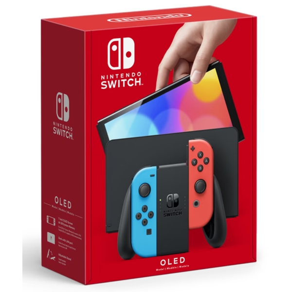 სათამაშო კონსოლი Nintendo Switch Console, Wi-Fi, BT, Black