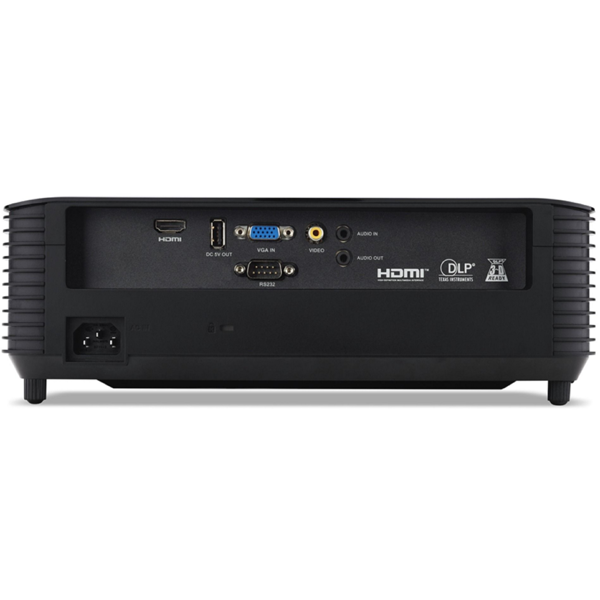 Acer MR.JTU11.001 X1128i, DLP Projector, FHD 1920x1080, 4500lm, 20000:1, Black