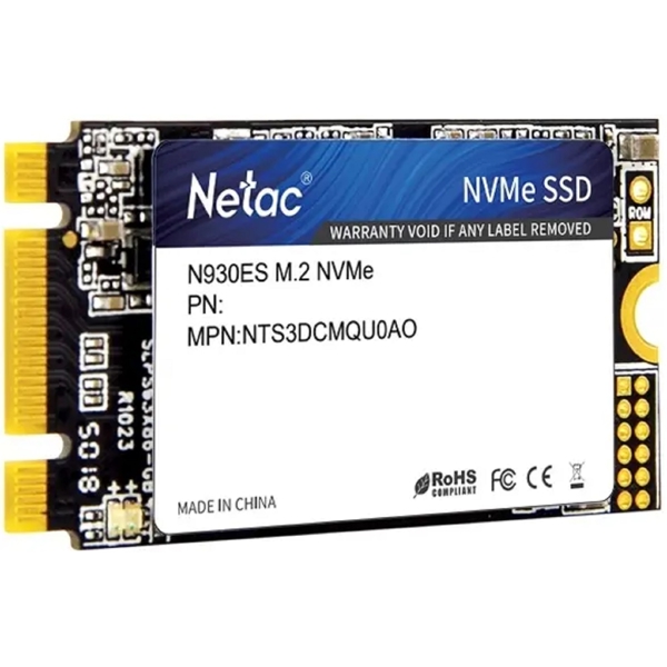 Netac NT01N930ES-512G-E2X, 512GB SSD, M.2, Internal Hard Drive