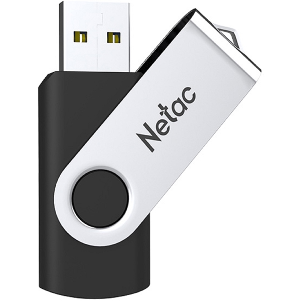 Netac NT03U505N-128G-20BK, 128GB, USB 2.0, Black