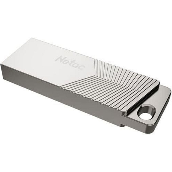 Netac NT03UM1N-032G-32PN, 32GB, USB 3.2 Gen1, Silver