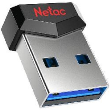 Netac NT03UM81N-032G-20BK, 32GB, USB 2.0, Black/Silver