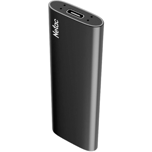 Netac NT01ZSLIM-001T-32BK, 1TB, External SSD, 1.8", USB 3.2, Black