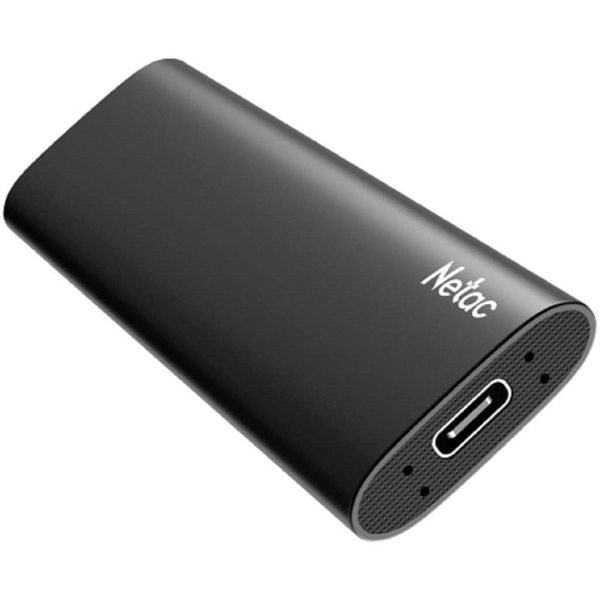 Netac NT01ZSLIM-001T-32BK, 1TB, External SSD, 1.8", USB 3.2, Black