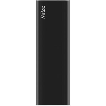 Netac NT01ZSLIM-500G-32BK, 500GB, External SSD, 1.8", USB 3.2, Black