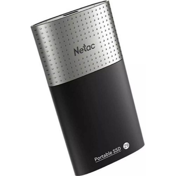 Netac NT01Z9-001T-32BK, 1TB, External SSD, 1.8", USB 3.2, Black/Silver