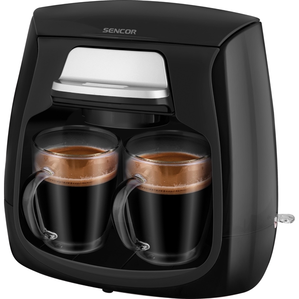 Sencor SCE 2100BK, 500W, 0.3L, Coffee Machine Black