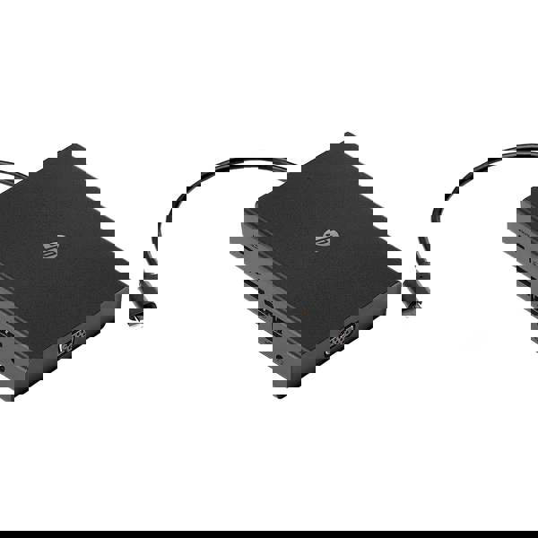 HP 1C1Y5AA, USB-C, USB 2.0, SD, TF, 3.5mm, RJ45, Hub, Black