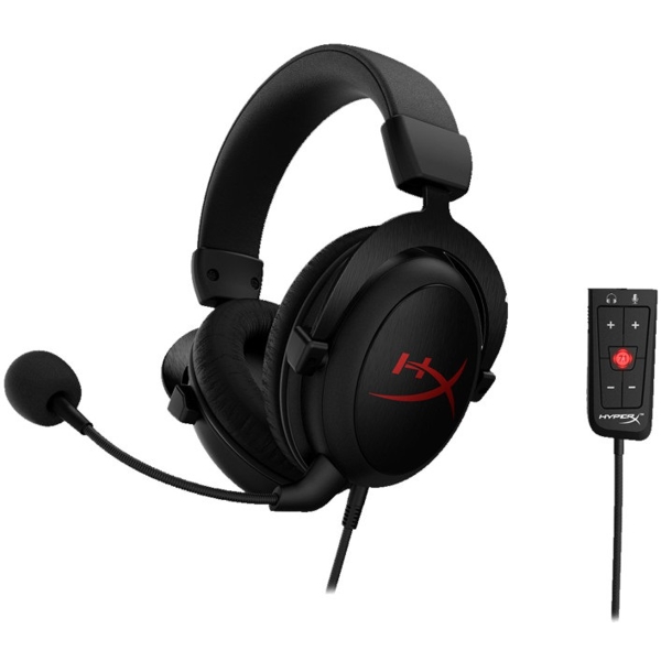 HyperX 4P4F2AA Cloud Core 7.1, Gaming Headset, Wired, 3.5mm, Black