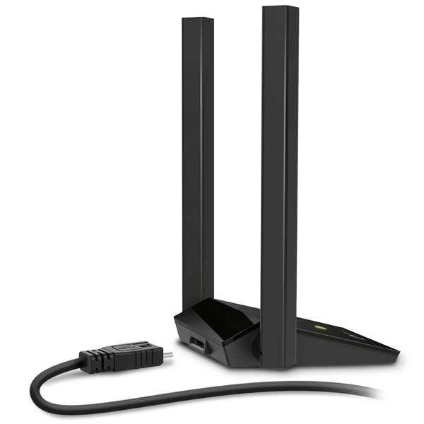 Wi-Fi ადაპტერი TP-LInk Archer T4U Plus AC1300, Wi-Fi Adapter, Black