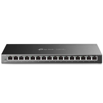 სვიჩი TP-Link TL-SG116E, 16-Port Gigabit, Switch, Black