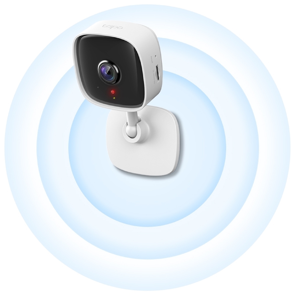 TP-Link Tapo C110, Home Security Wifi Camera, 3MP, White