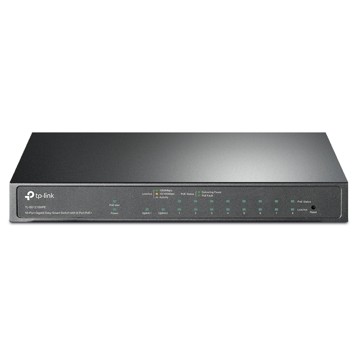 TP-Link TL-SG1210MPE, 10-Port Gigabit, PoE+ Switch, Black