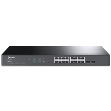 სვიჩი TP-Link TL-SG2218, 16-Port Gigabit, Switch, Black