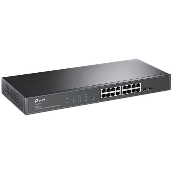 TP-Link TL-SG2218, 16-Port Gigabit, Switch, Black