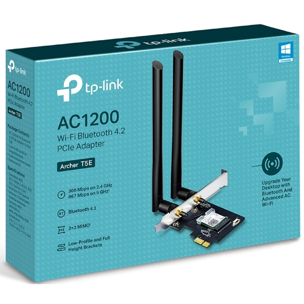 TP-Link Archer T5E AC1200, Network Adapter, Black