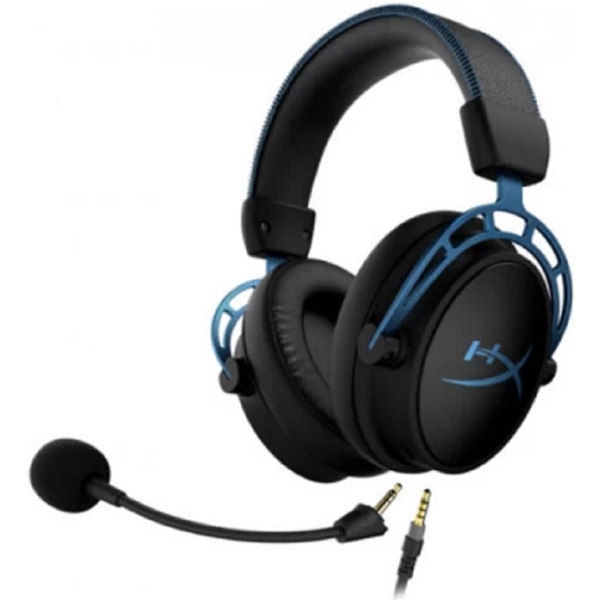 ყურსასმენი HyperX 4P5L3AA Cloud Alpha S, Gaming Headset, Wired, 3.5mm, Black/Blue