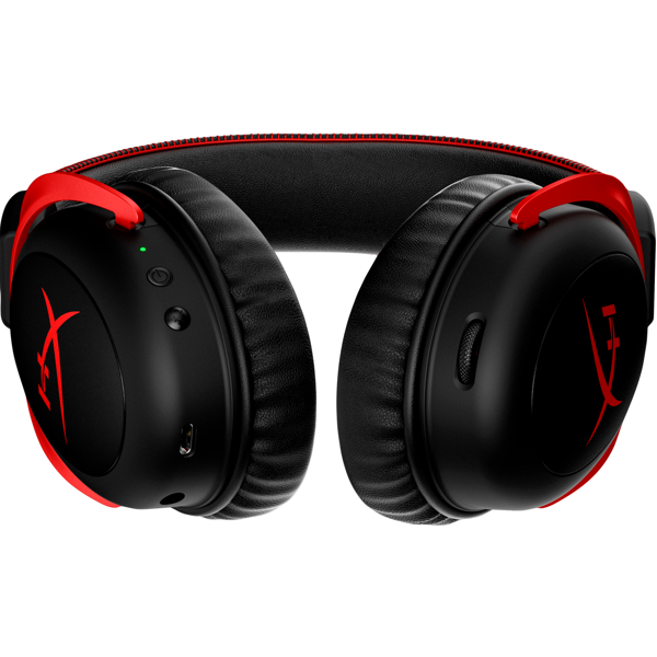 ყურსასმენი HyperX 4P5K4AA HyperX Cloud II, Gaming Headset, Wireless, USB, 3.5mm, Black/Red