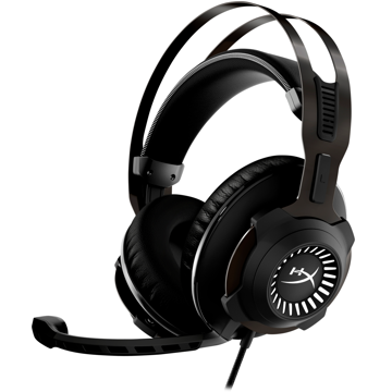 ყურსასმენი HyperX 4P5K5AA Revolver 7.1, Gaming Headset, Wired, USB, 3.5mm, Black