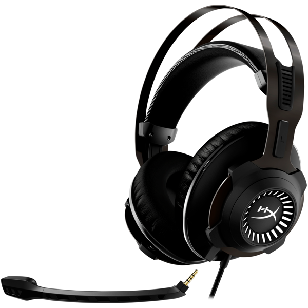 ყურსასმენი HyperX 4P5K5AA Revolver 7.1, Gaming Headset, Wired, USB, 3.5mm, Black