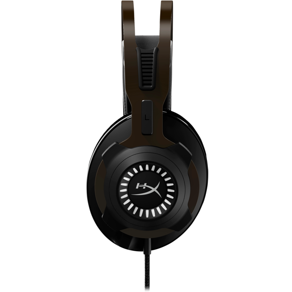 ყურსასმენი HyperX 4P5K5AA Revolver 7.1, Gaming Headset, Wired, USB, 3.5mm, Black