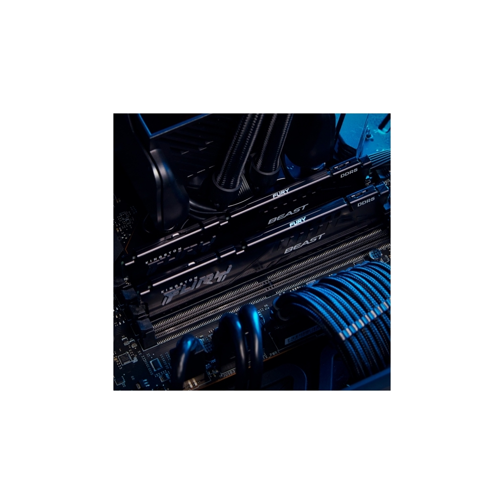 ოპერატიული მეხსიერება Kingston KF556C36BBEK2-64 FURY Beast, RAM 64GB, DDR5 DIMM, 5600MHz