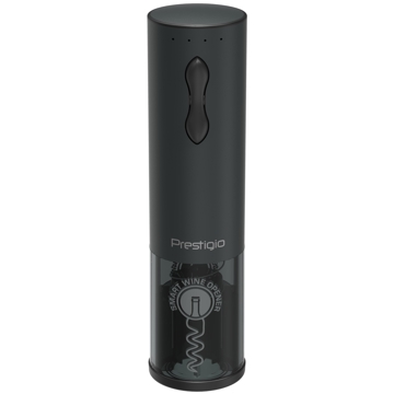 ღვინის ბოთლის სახსნელი Prestigio PWO101BK_EN, Electric Wine Bottle Opener, Black