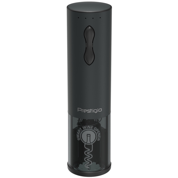 Prestigio PWO101BK_EN, Electric Wine Bottle Opener, Black