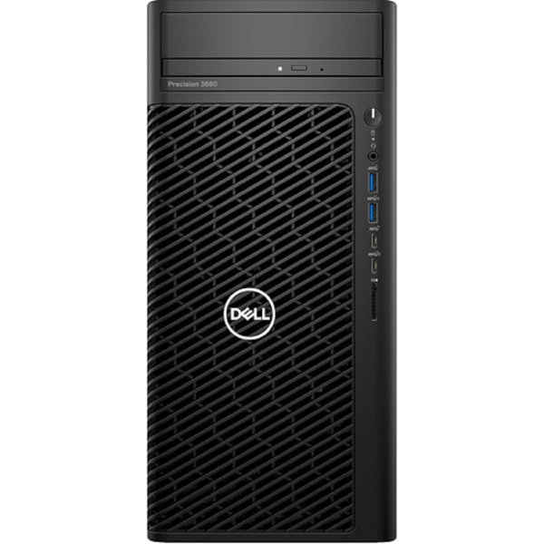 Dell 210-BCUR_8751/2 Precision 3660 Tower, i7-13700, 32GB, 512GB SSD+1TB HDD, Integrated, Black