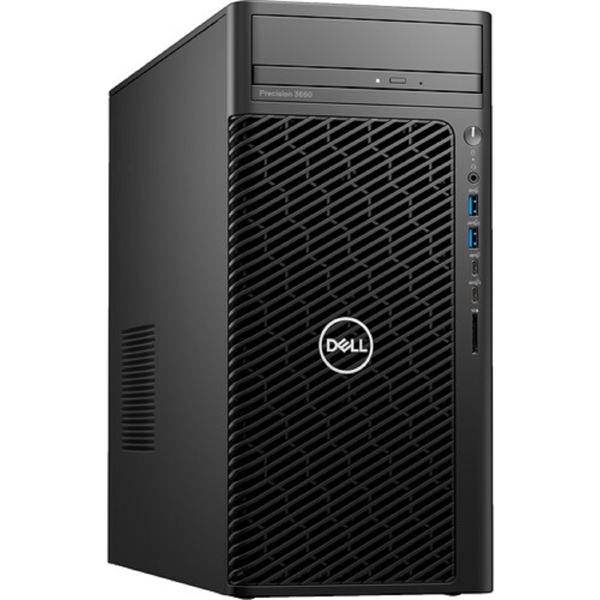 Dell 210-BCUR_8751/2 Precision 3660 Tower, i7-13700, 32GB, 512GB SSD+1TB HDD, Integrated, Black