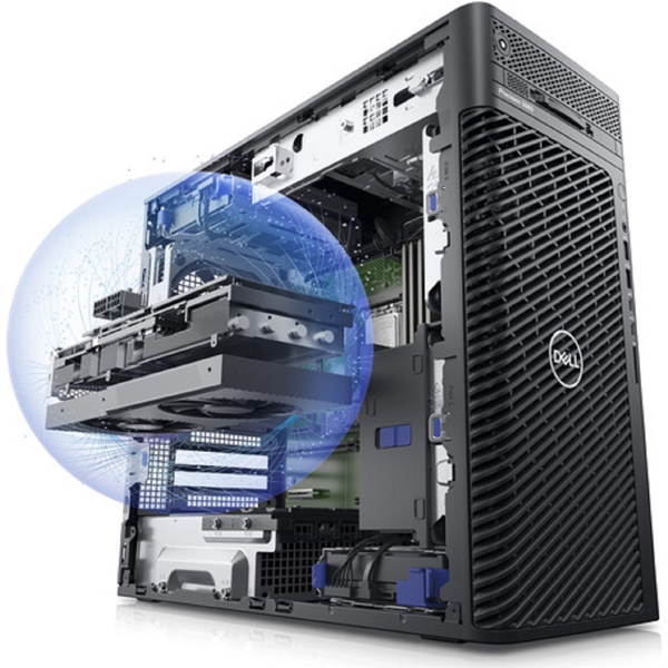 პერსონალური კომპიუტერი Dell Precision 3660 Tower, i7-13700, 32GB, 512GB SSD+1TB HDD, Integrated, Black