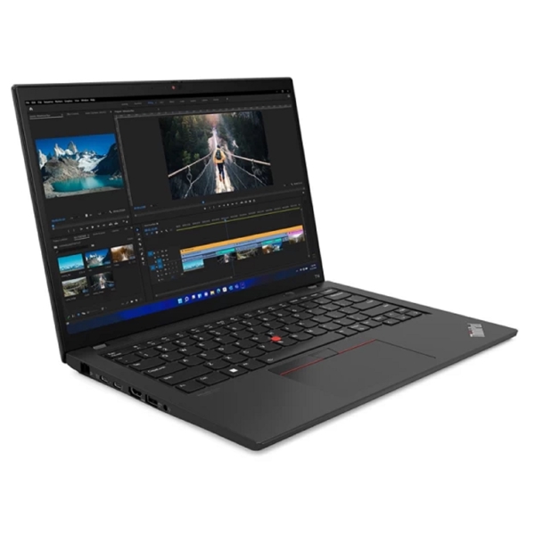 ნოუთბუქი Lenovo 21AH00MCRT/GE ThinkPad T14, 14", i7-1260P, 16GB, 1TB SSD, Integrated, Thunder Black