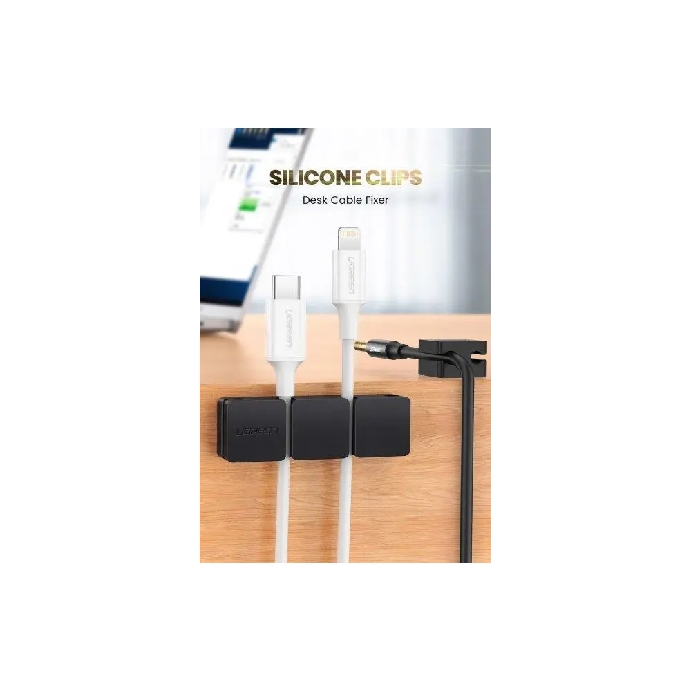 კაბელ მენეჯერი UGREEN LP208 (70585), Cable Organizer, Black