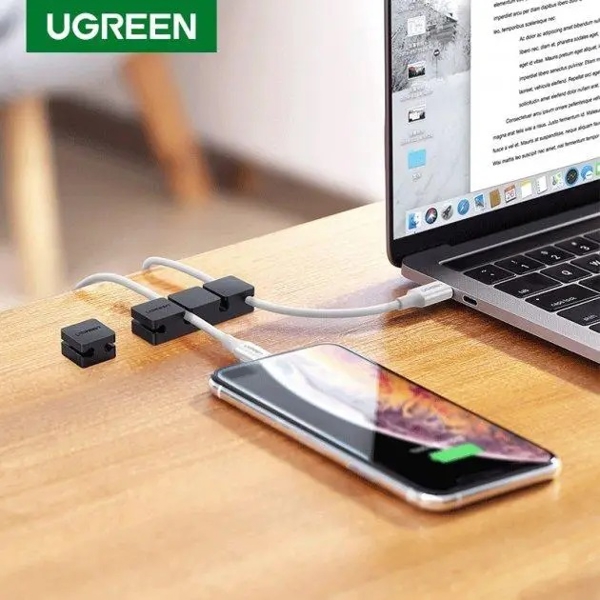 UGREEN LP208 (7058), Cable Organizer, Black